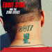 the tattoo on the back of Eddie Star's neck.